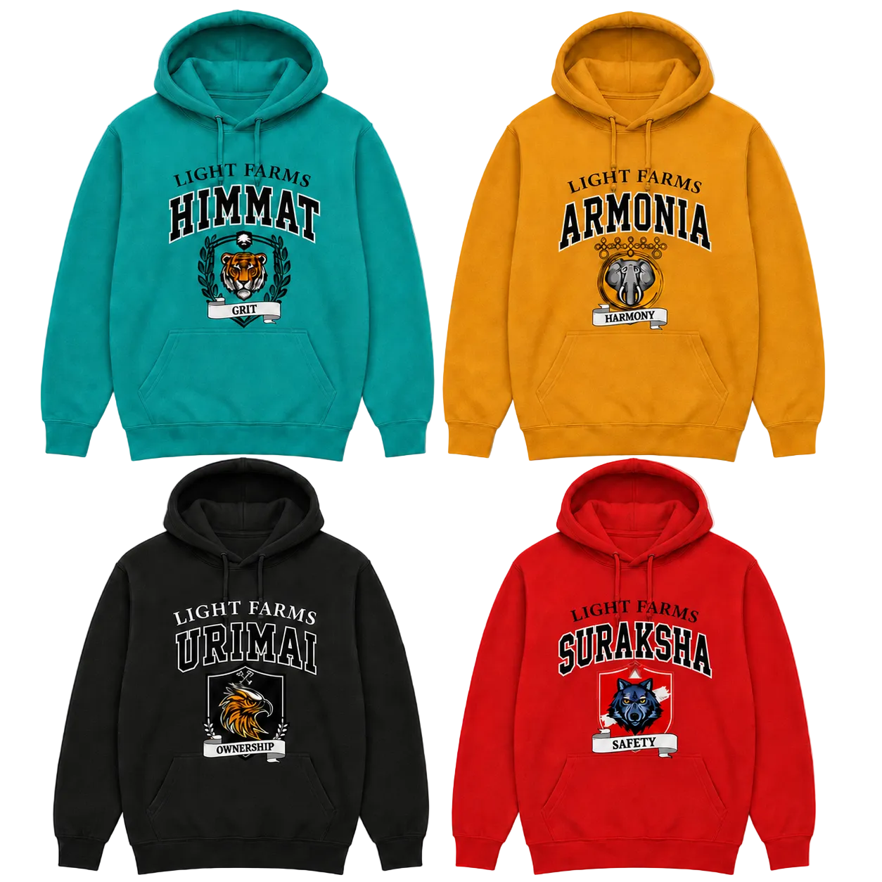 Light Farms House Hoodies
