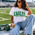 Light Farms Distressed Varsity