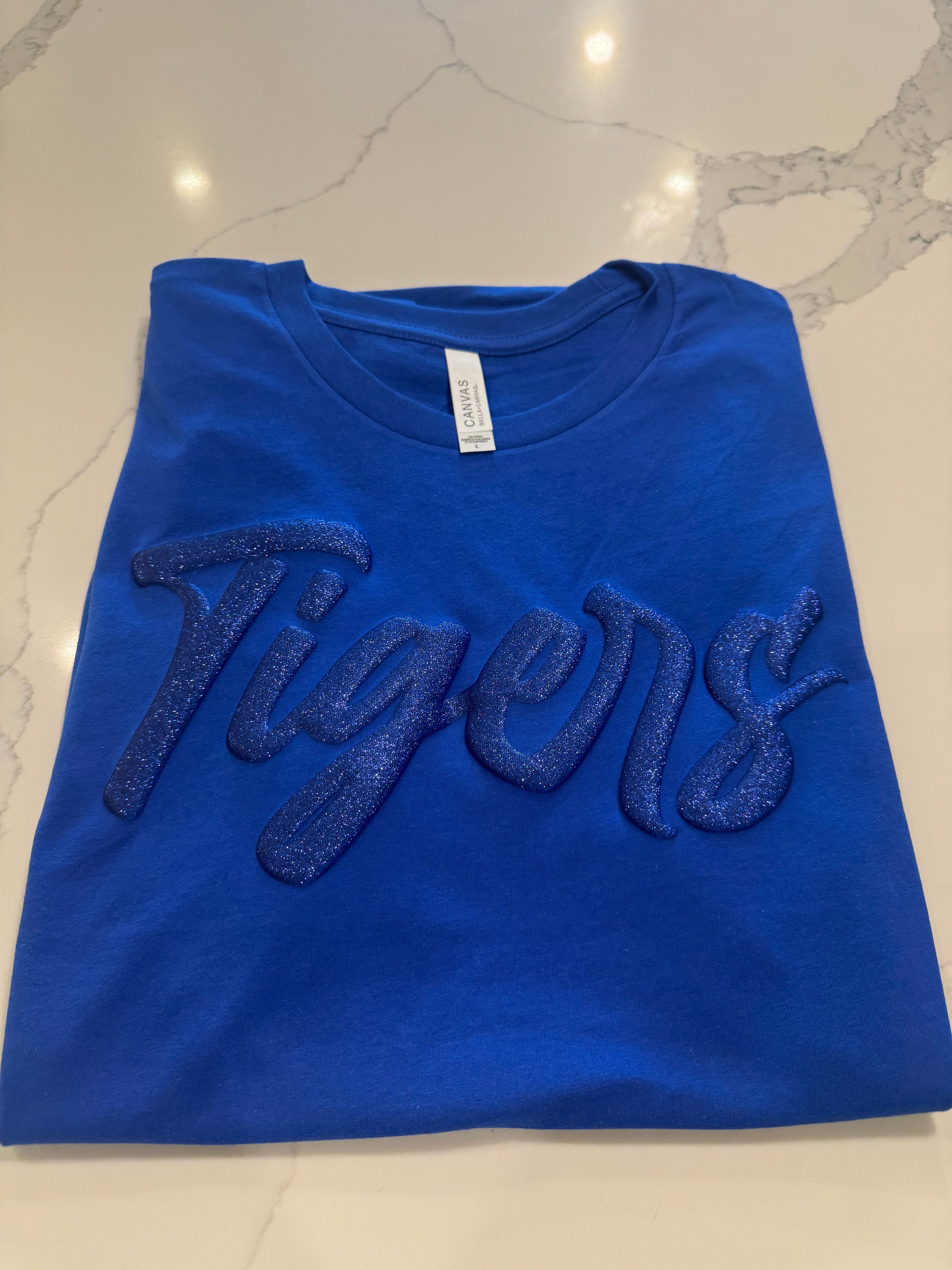 Tigers Glitter Puff