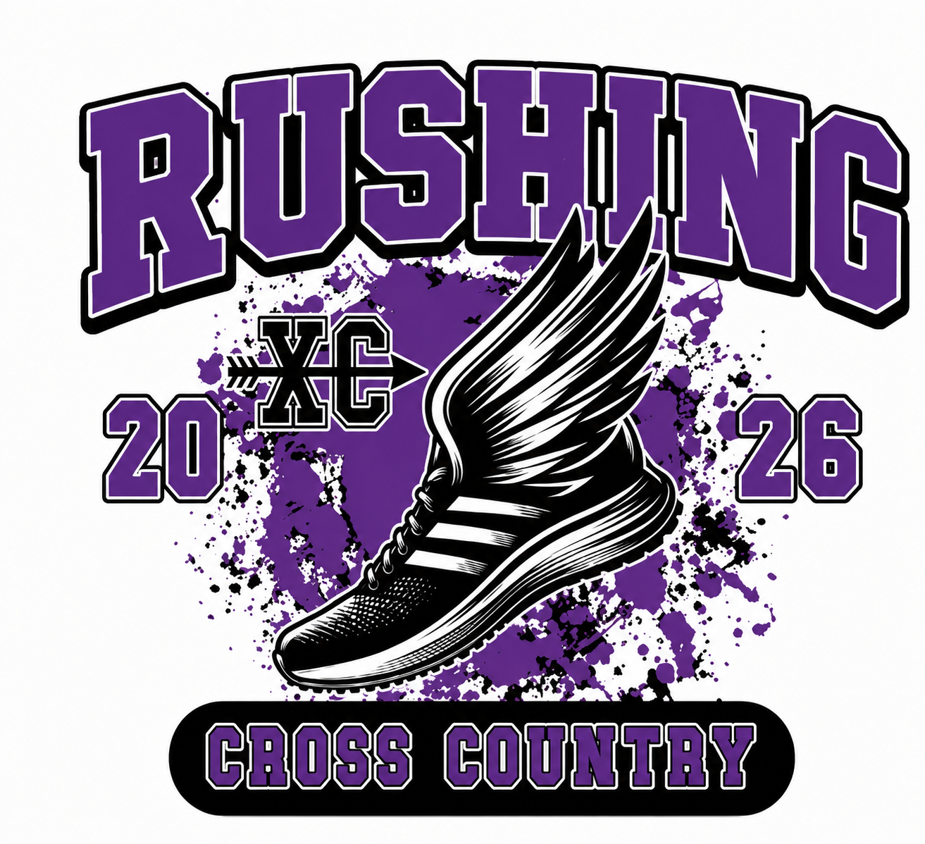 Rushing XC Shoe with wings