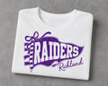 Richland Pennant Flag School Spirit Tee