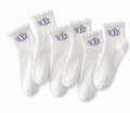 Windsong Ruffle Sock
