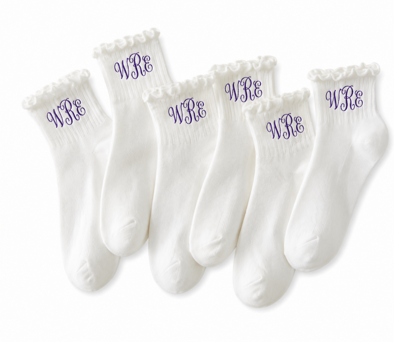 Windsong Ruffle Sock