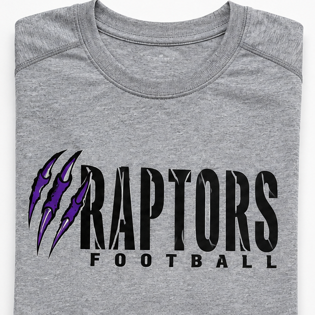 Rushing Football Raptor Claws