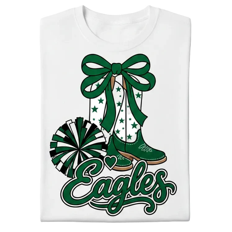 Prosper Eagles Boots and Bow