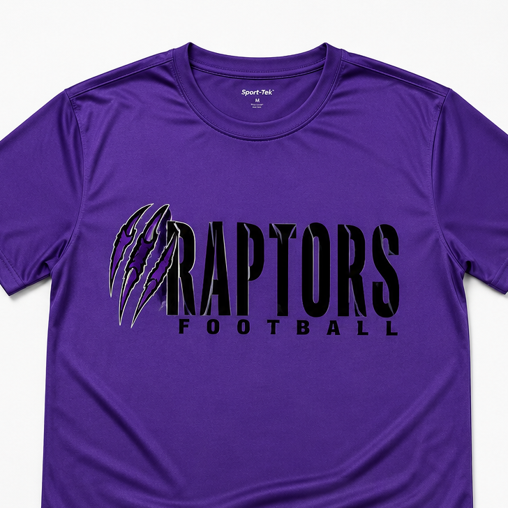 Rushing Football Raptor Claws