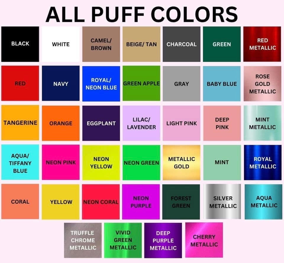 Lions Puff Metallic
