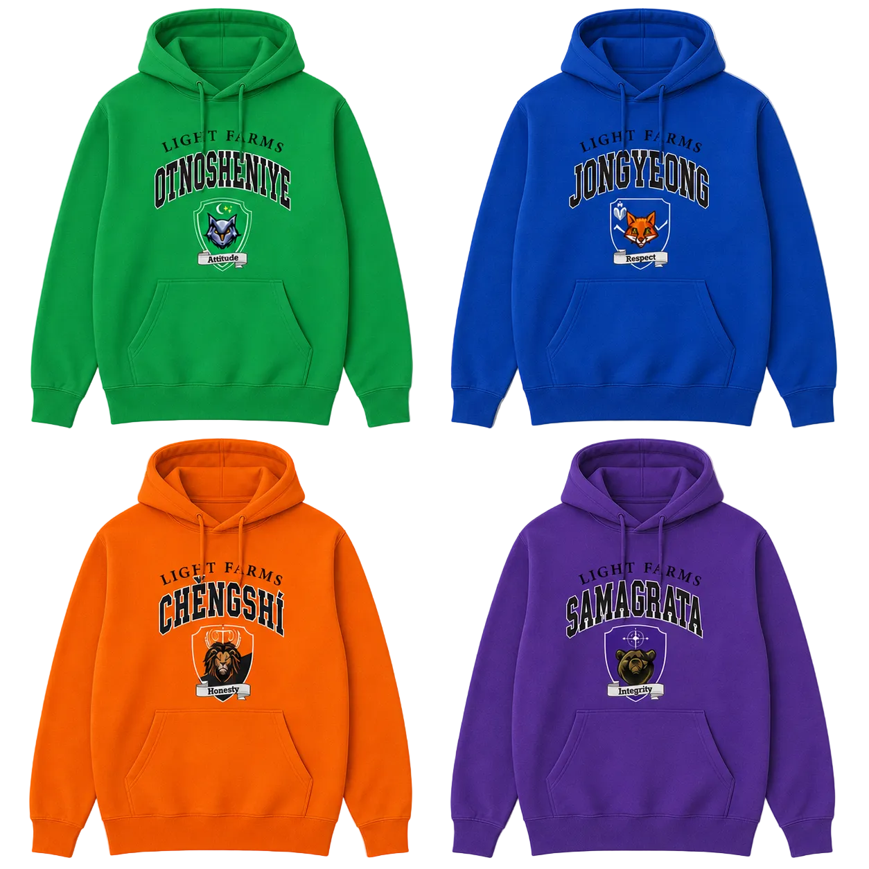 Light Farms House Hoodies
