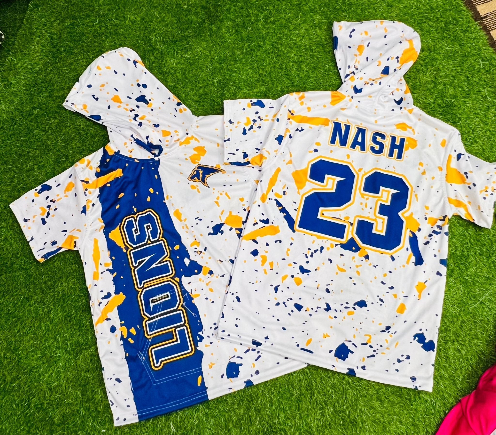 Lions Splatter Hoodie