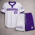 Prosper Pinstripe Baseball Jersey