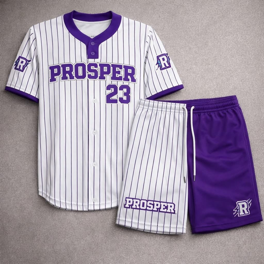 Prosper Pinstripe Baseball Short