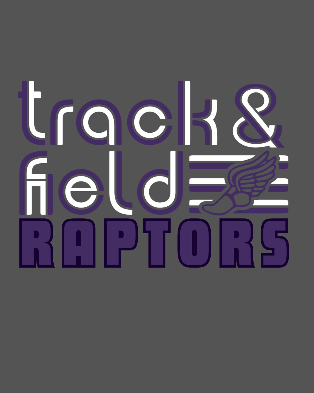 Retro Raptors Track and Field