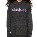 Windsong Leopard Glitter Puff Hoodie