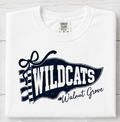 WG Pennant Flag School Spirit Tee