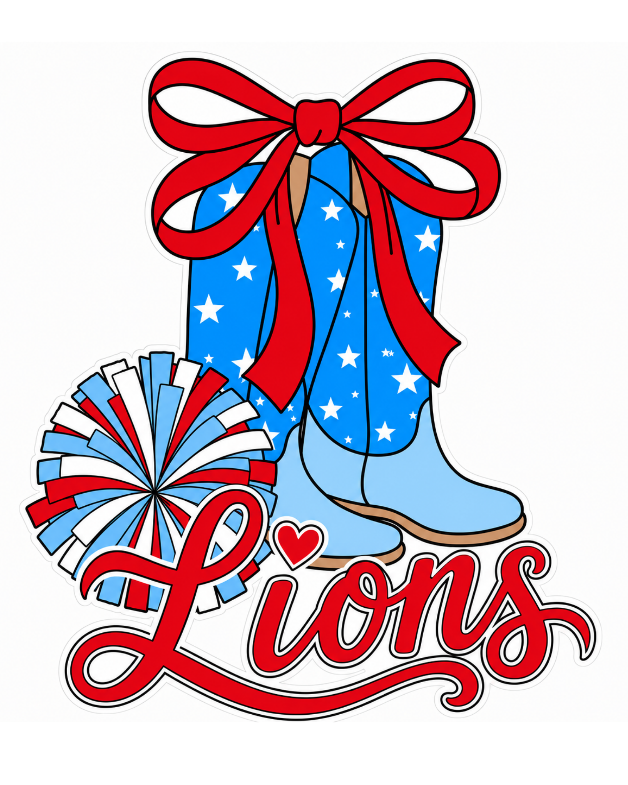 Lions Camp- Red/White/ Blue Day-**DEADLINE TO ORDR 6/7/26**