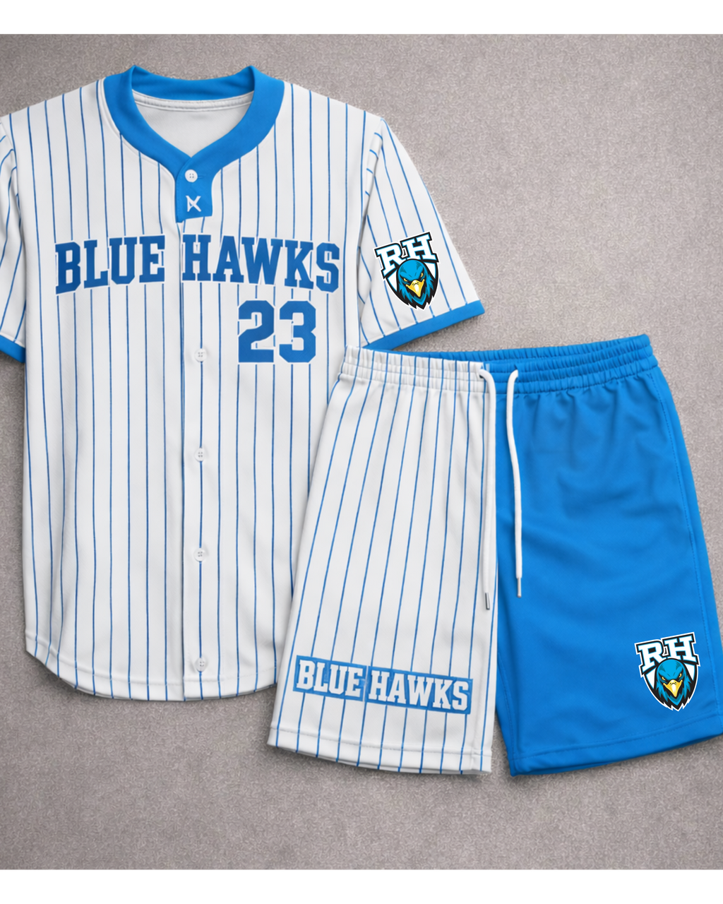 Rockhill Bluehawks Spring Baseball Shorts