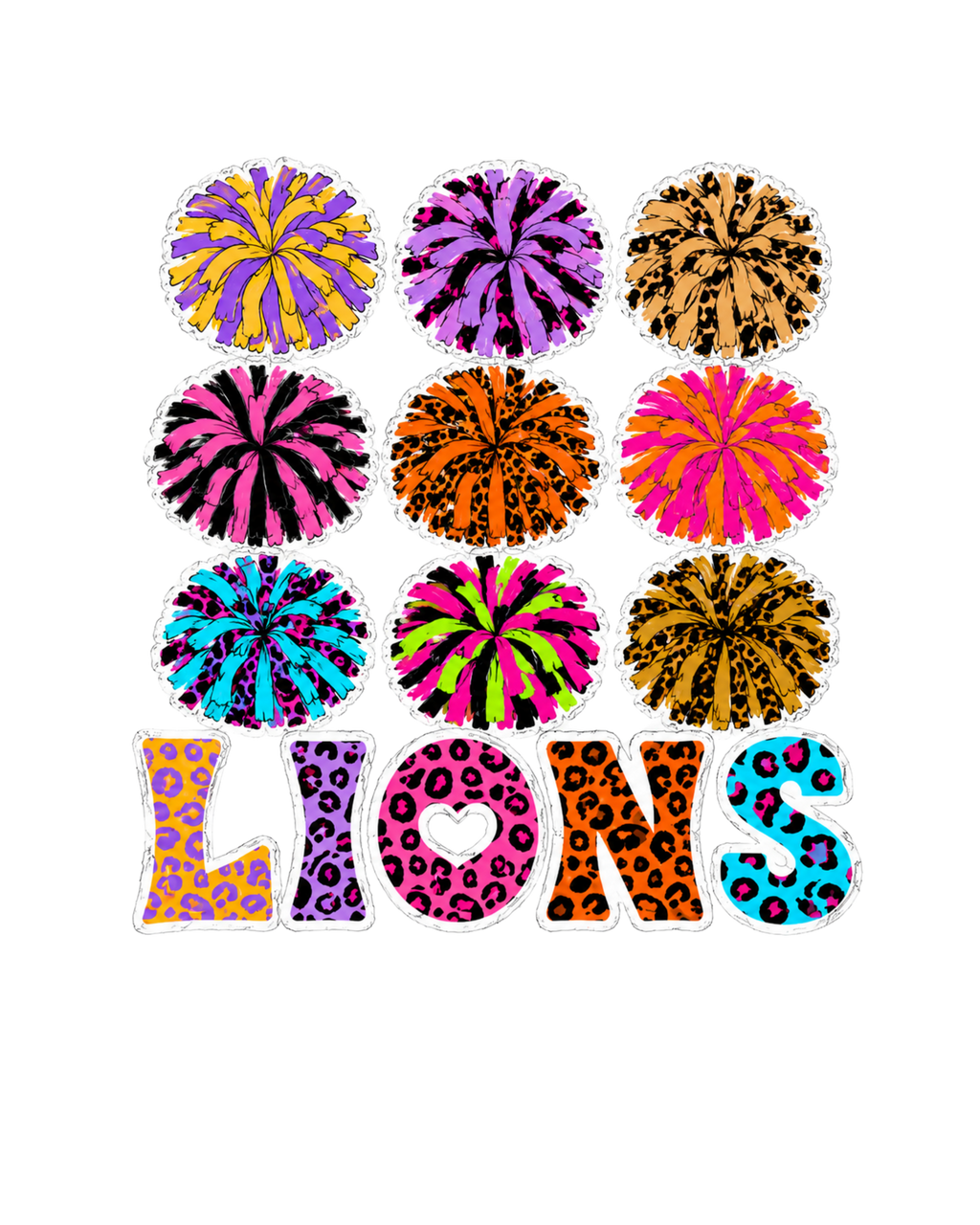 Lions Camp- Animal Print Day**DEADLINE TO ORDR 6/7/26**