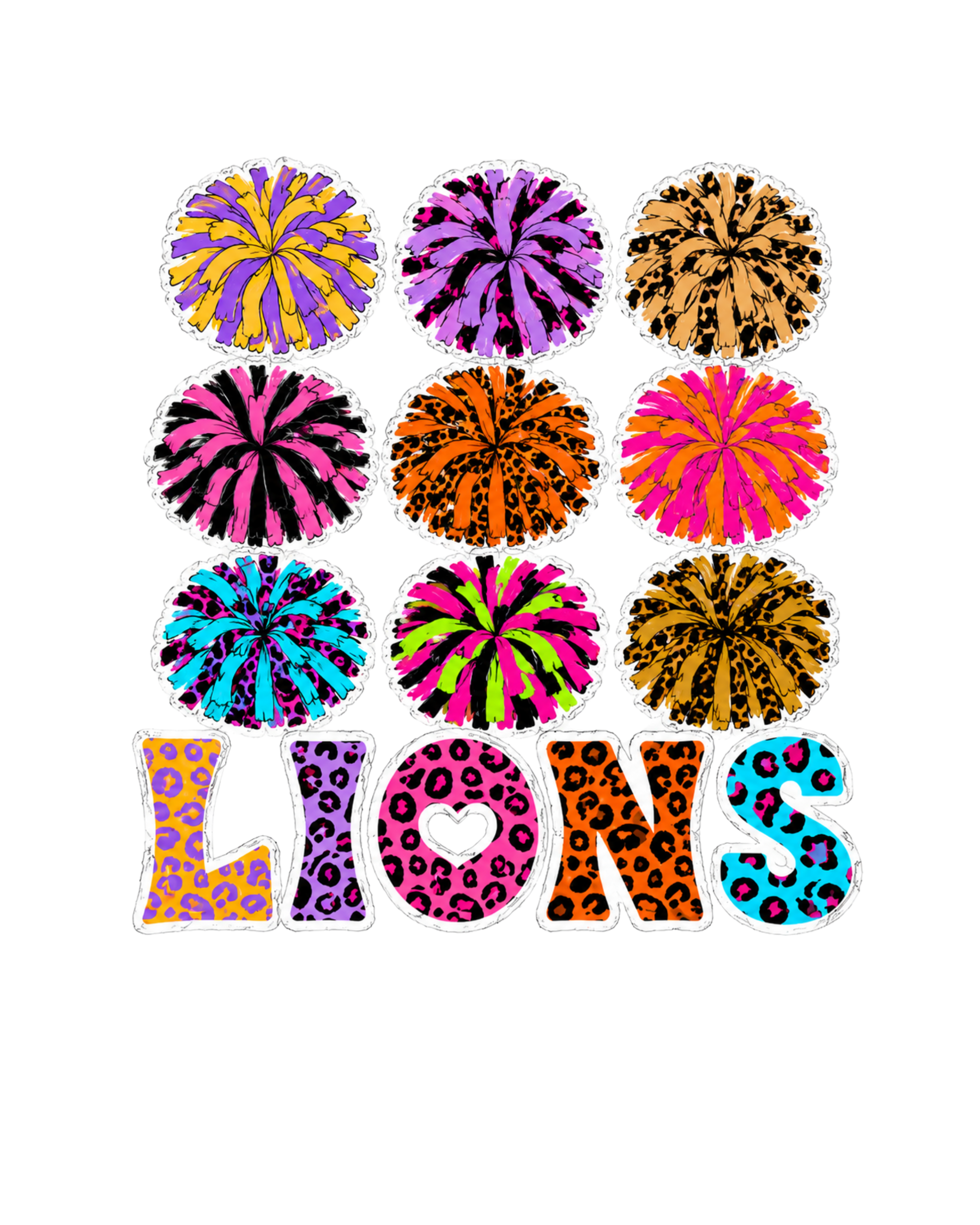 Lions Camp- Animal Print Day**DEADLINE TO ORDR 6/7/26**