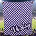 Windsong Ranch Elementary Checkered Game Day Blanket (PREORDER: CLOSES 8/5)