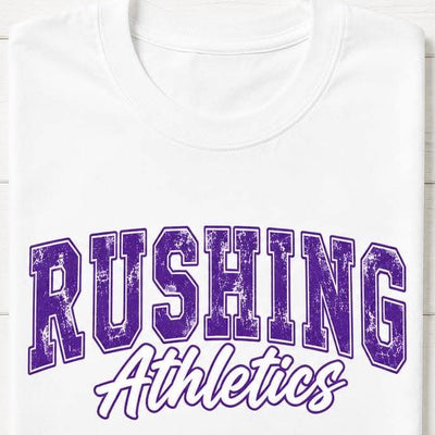 Rushing Athletics Arched Distressed