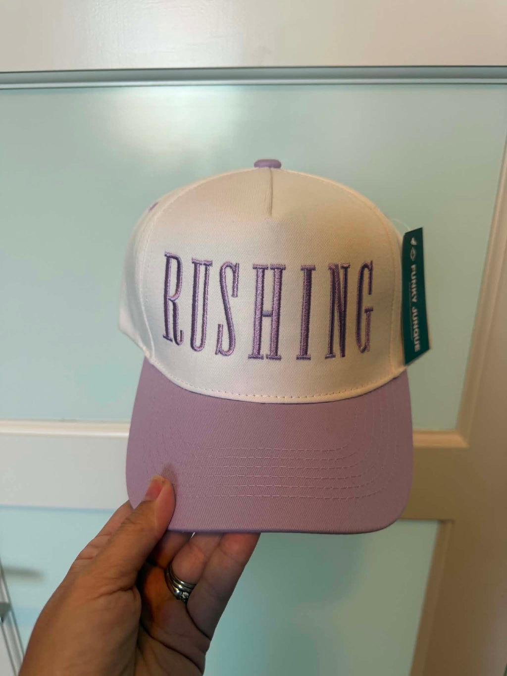 Rushing Embroidered Hat