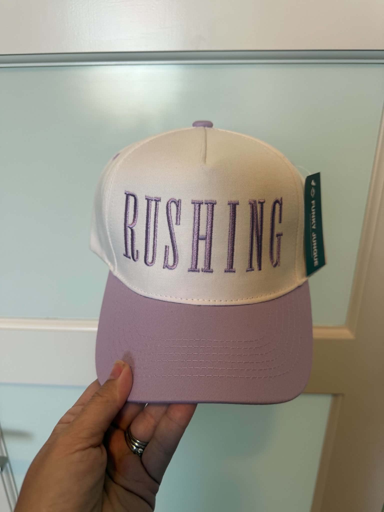 Rushing Embroidered Hat