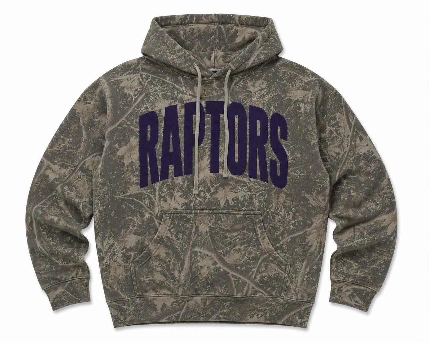 Rushing Raptors Camo Hoodie