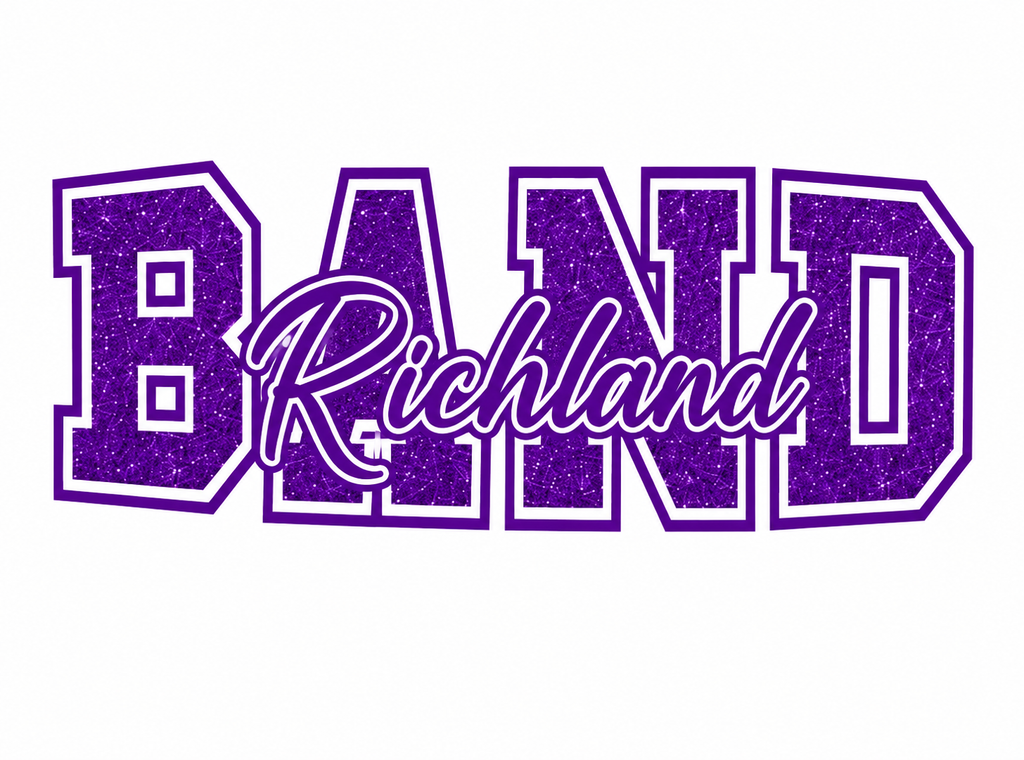 Richland Band Overlay ( Real Glitter )